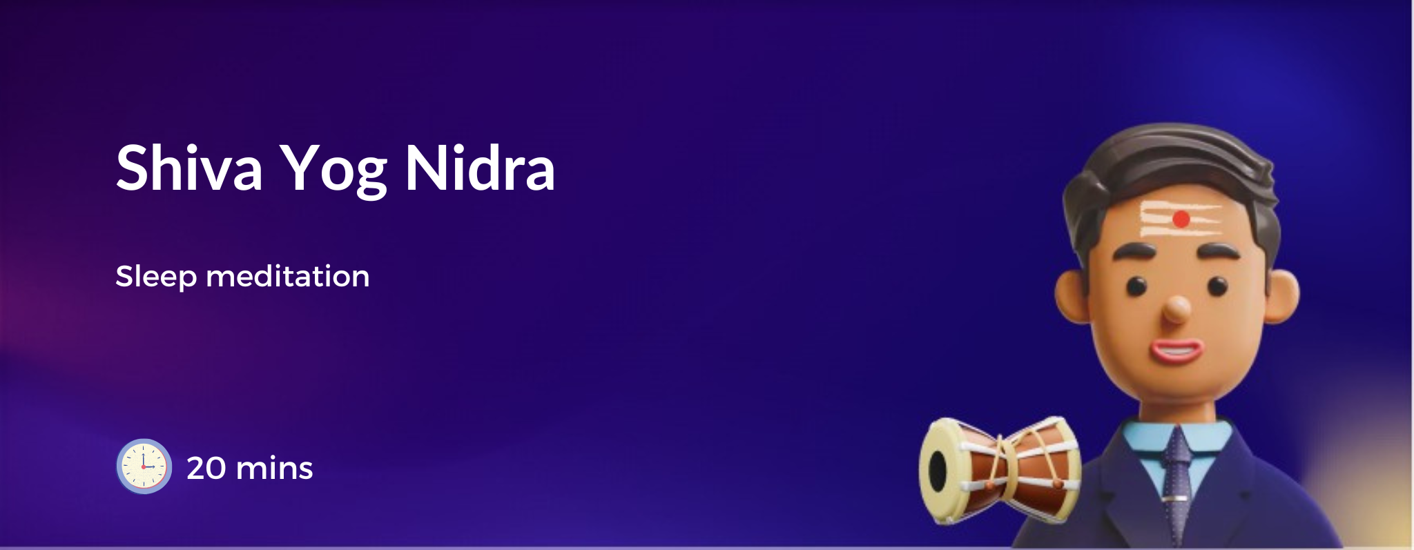 Shiva Yog Nidra sleep meditation to answer you question- Can meditation replace sleep