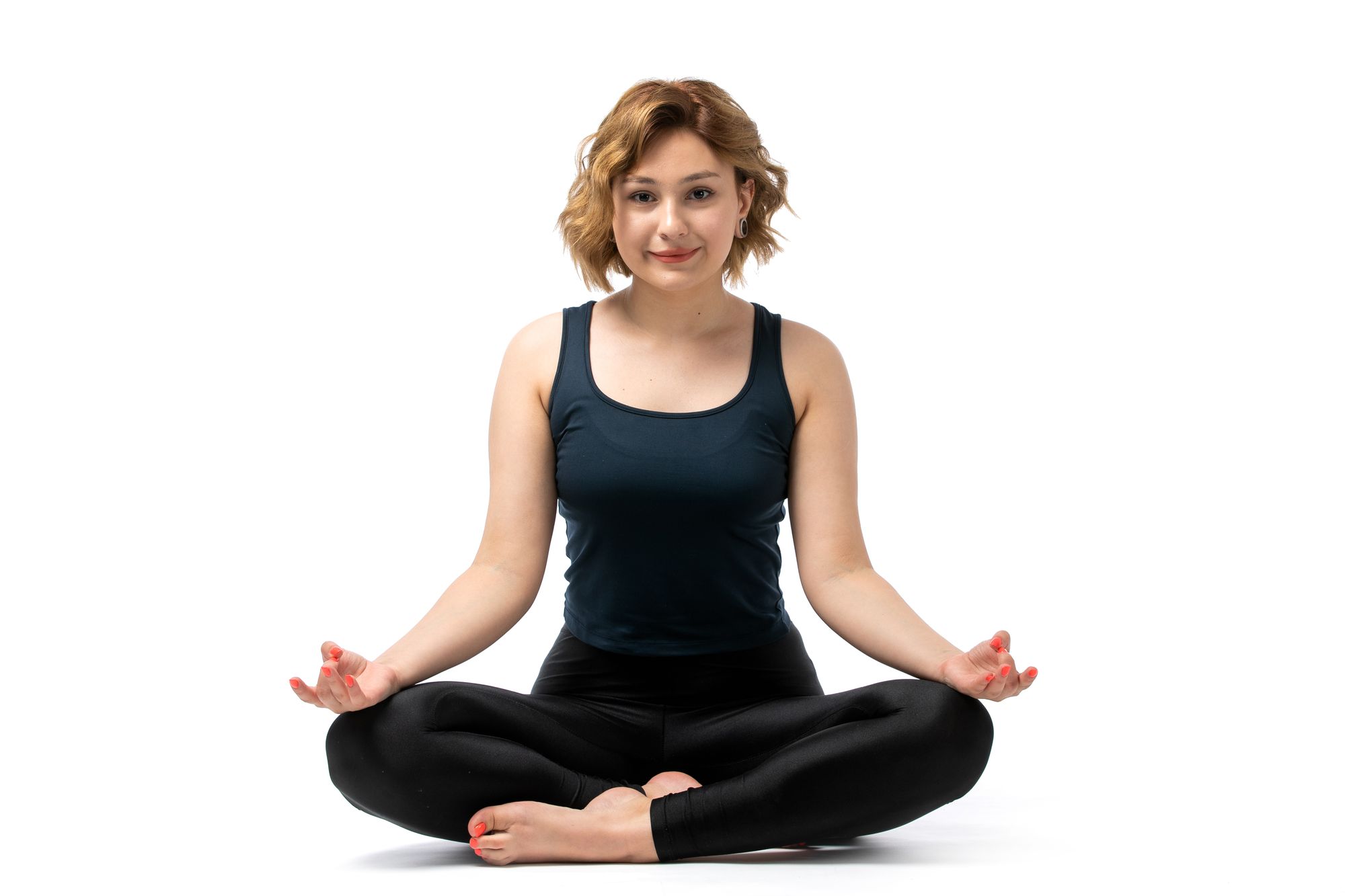Easy pose (Sukhasana): Best sitting down poses for meditation for beginners
