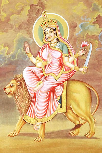 Maa Katyayani: Navratri 9 days devi images