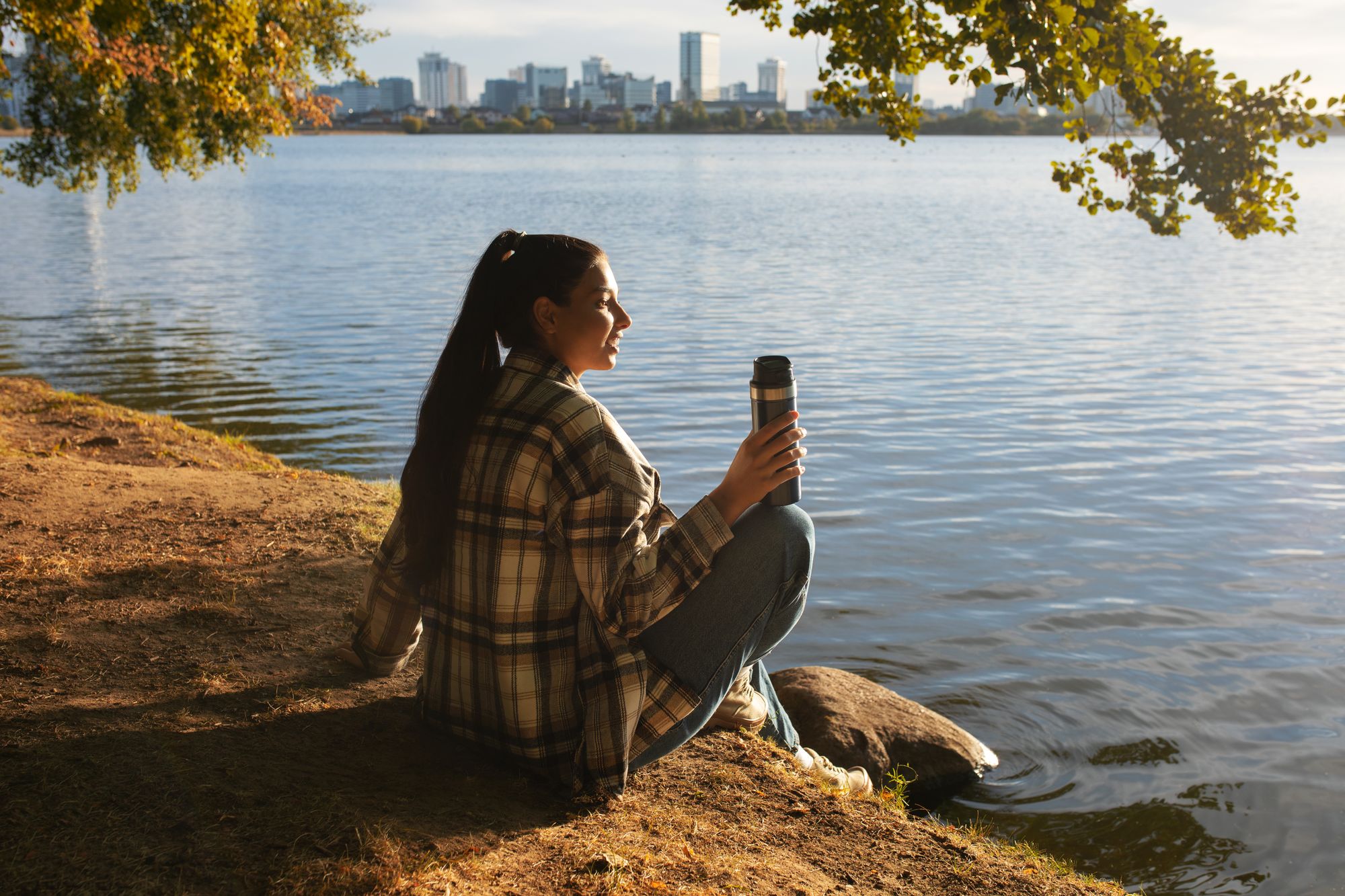Spend time in nature to balance water classical element