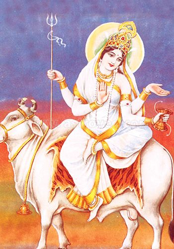 Maa Mahagauri: Durga mata pic