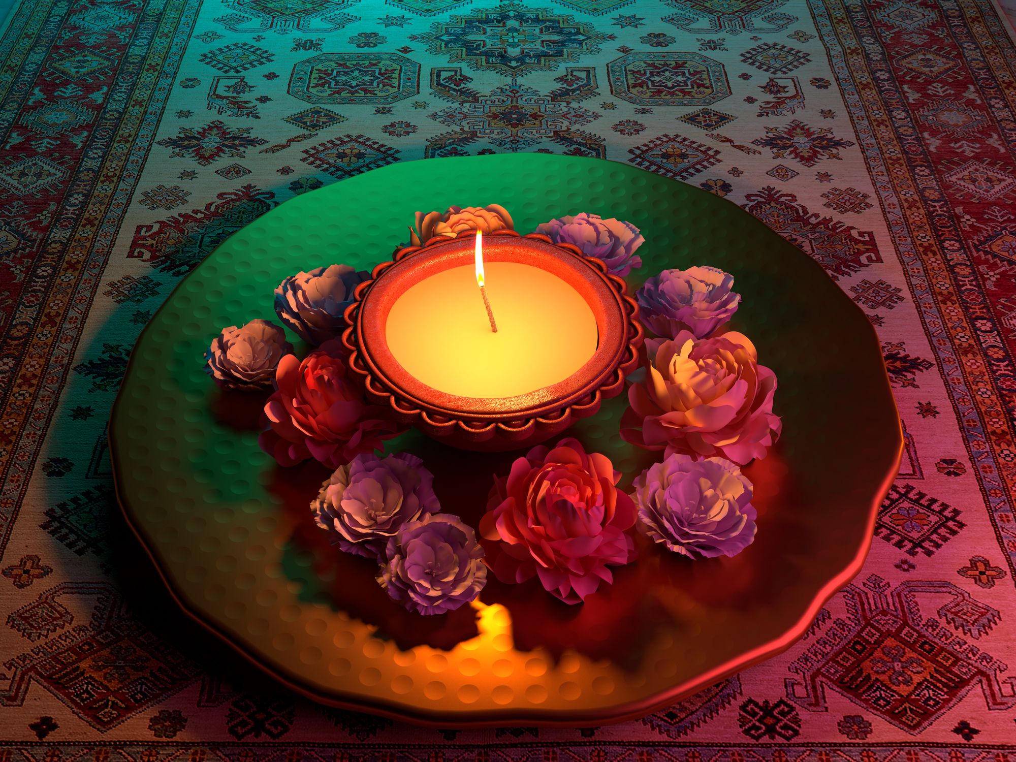 Achieve inner peace by using meditation lamp as meditation lights