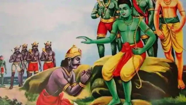 Management lessons from Ramayana teaching in depth anaylsis as Rama does for Vibhishana