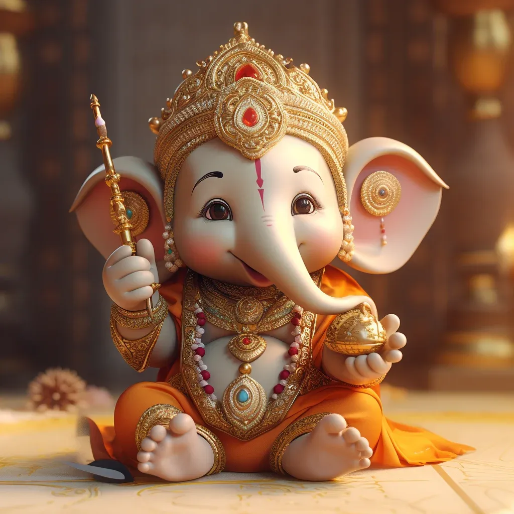 Ganpati bappa motivational quotes: Cute Lord Ganesha images and captions for Instagram
