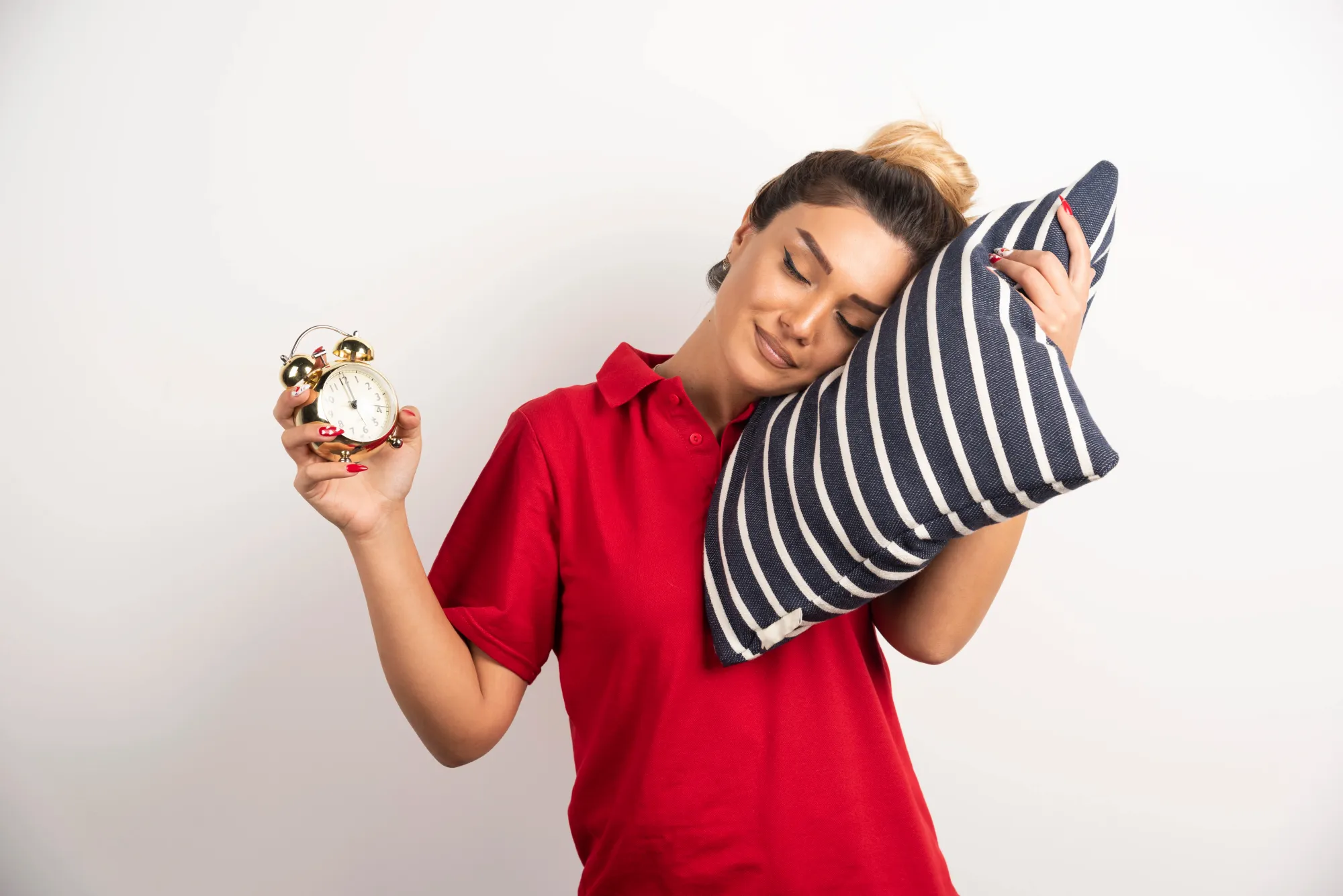 A woman getting a relaxing sleep for rest, immunity, weight management and memory consolidation