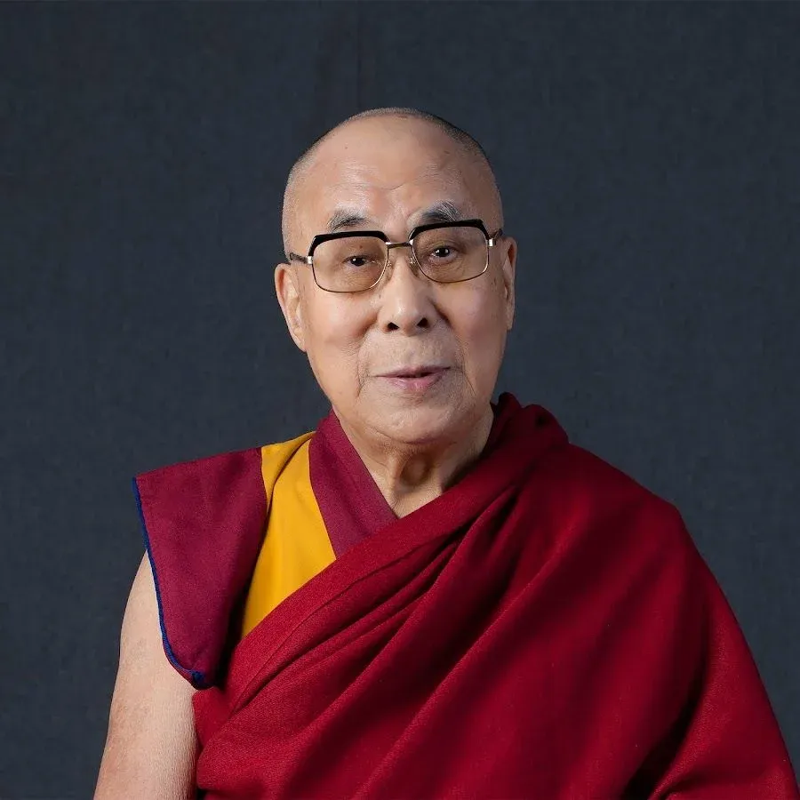 Dalai Lama picture with his quotes on human values