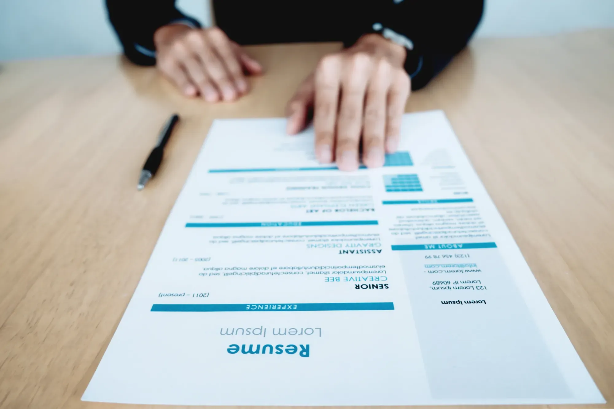 To advance in career, take new year resolution idea as updating CV 